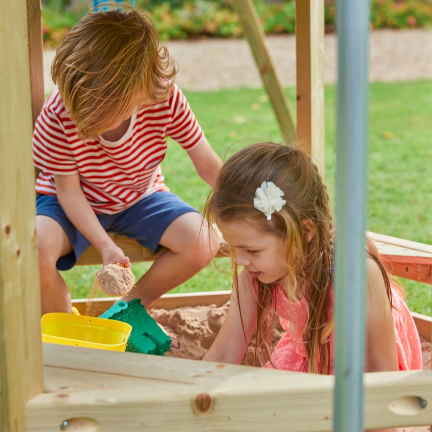 TP Castlewood Wooden Climbing Frame - FSC® certified