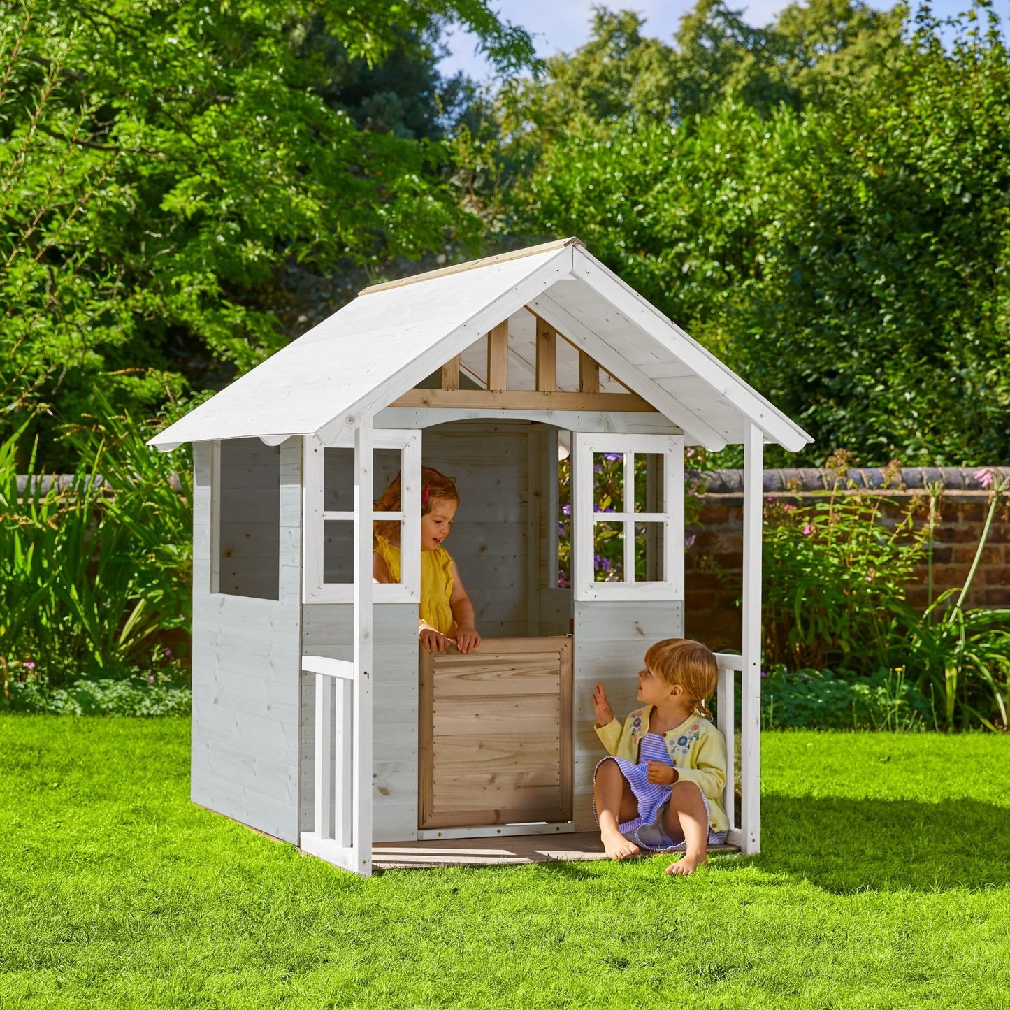 TP Snowdrop Cottage Wooden Playhouse - FSC® certified