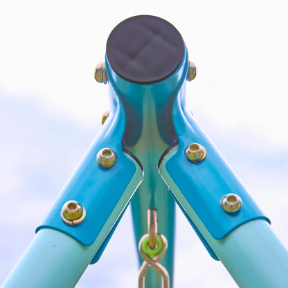 TP Triple Metal Swing Set with Glider Swing Seat