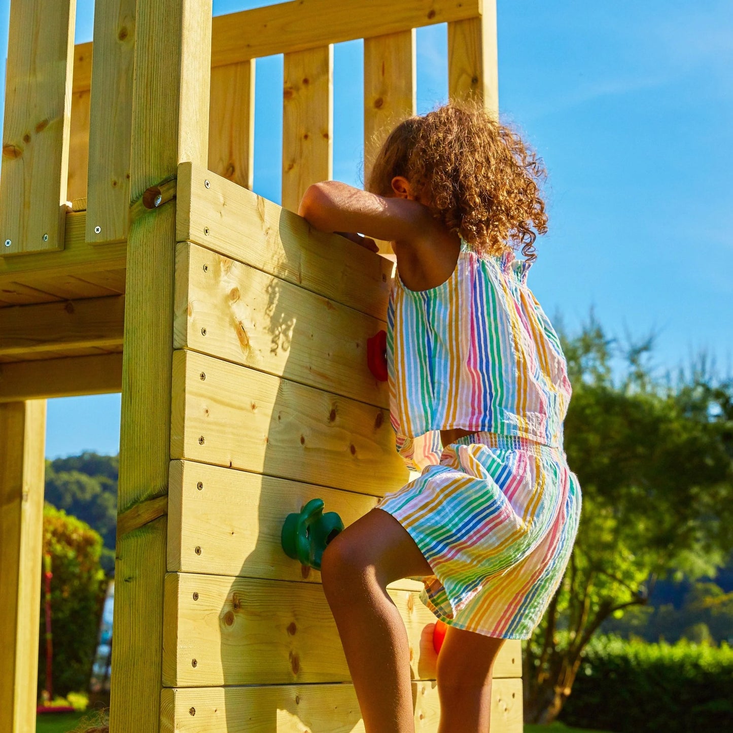 TP Skywood Wooden Play Tower - FSC® certified