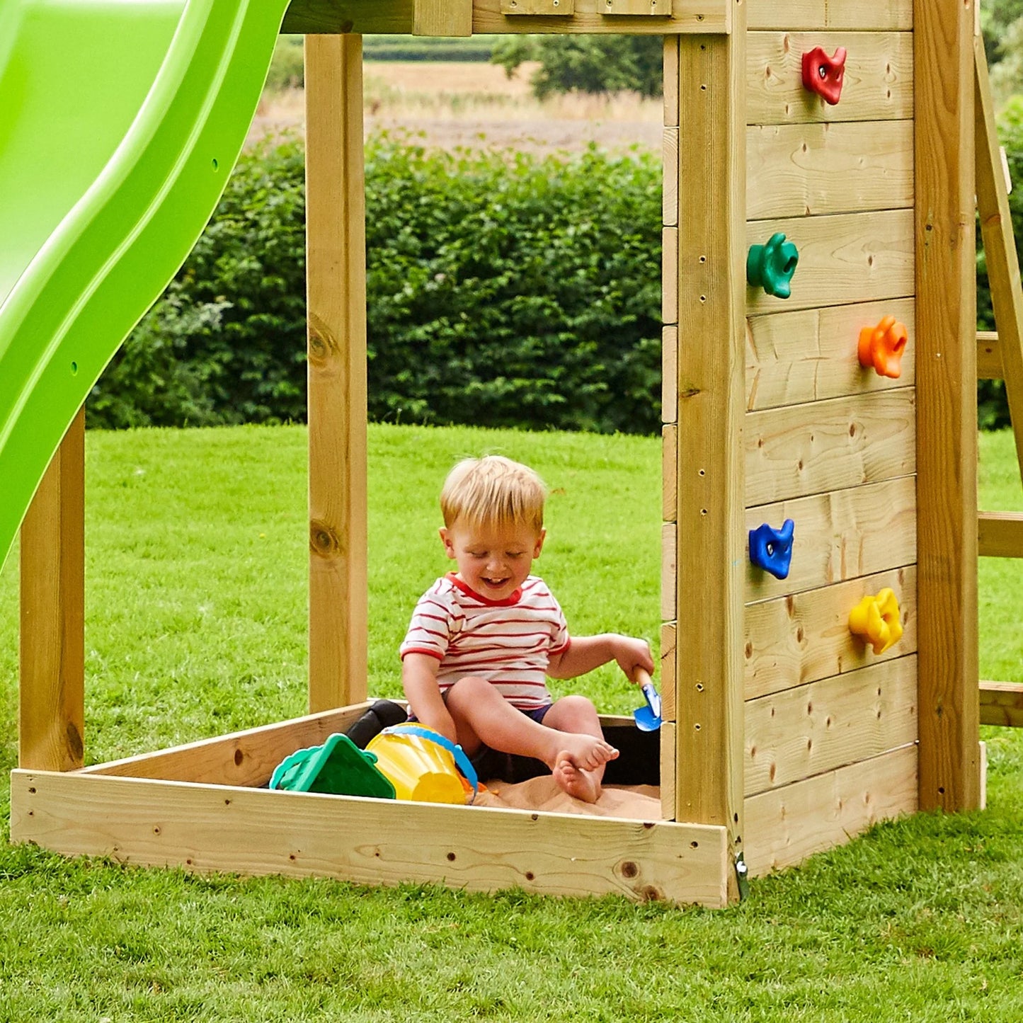 TP Skywood Wooden Play Tower - FSC® certified