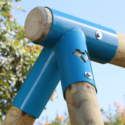 TP Sherwood Double Wooden Swing Frame