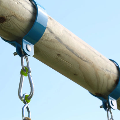 TP Sherwood Double Wooden Swing Frame