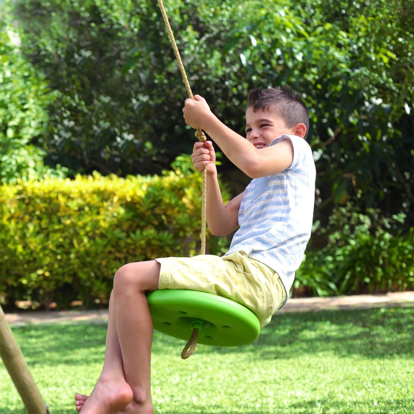 TP Sherwood Triple Wooden Swing Set - PEFC certified