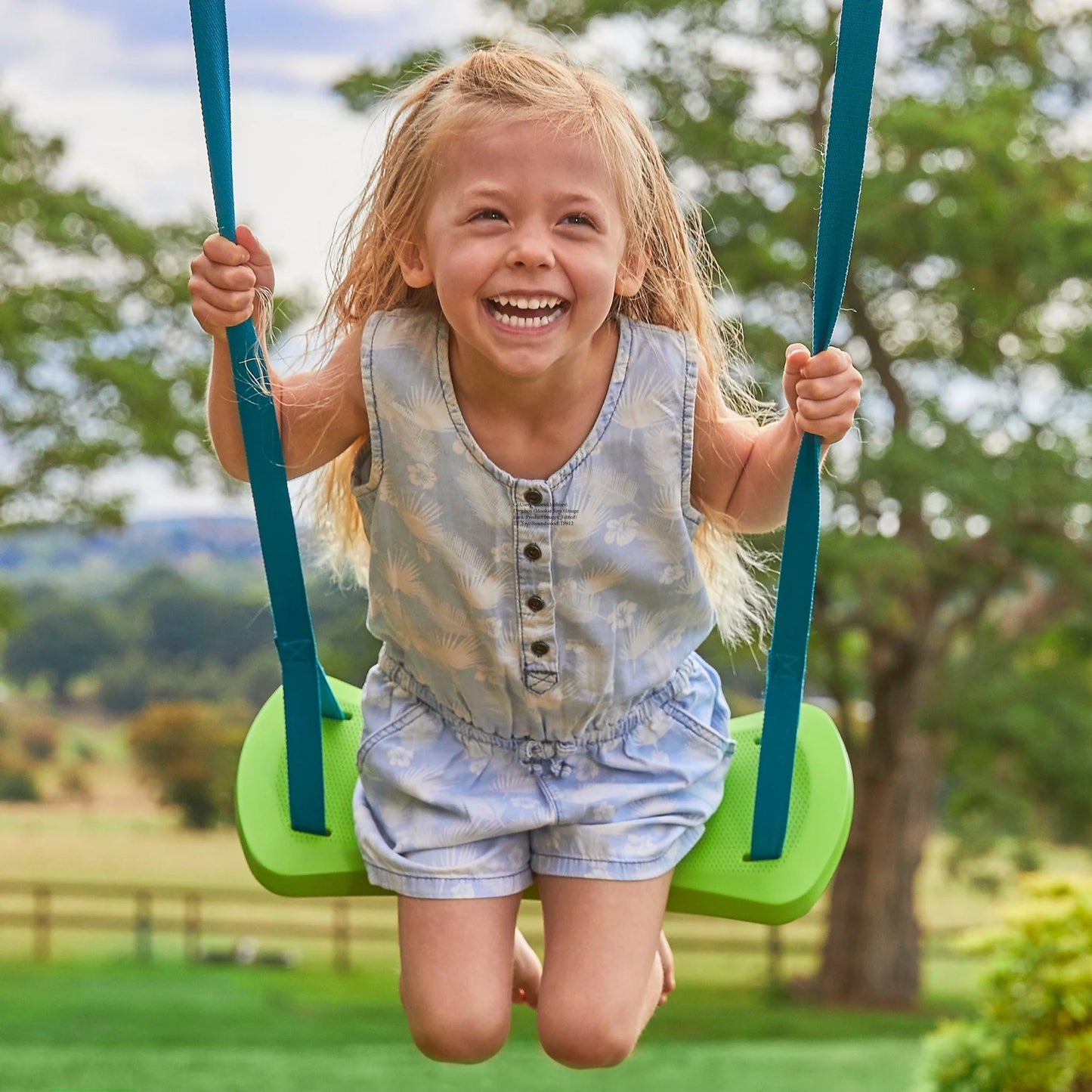 TP Sherwood Triple Wooden Swing Set - PEFC certified