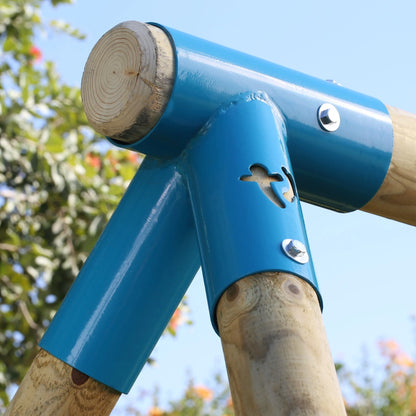 TP Sherwood Triple Wooden Swing Set - PEFC certified