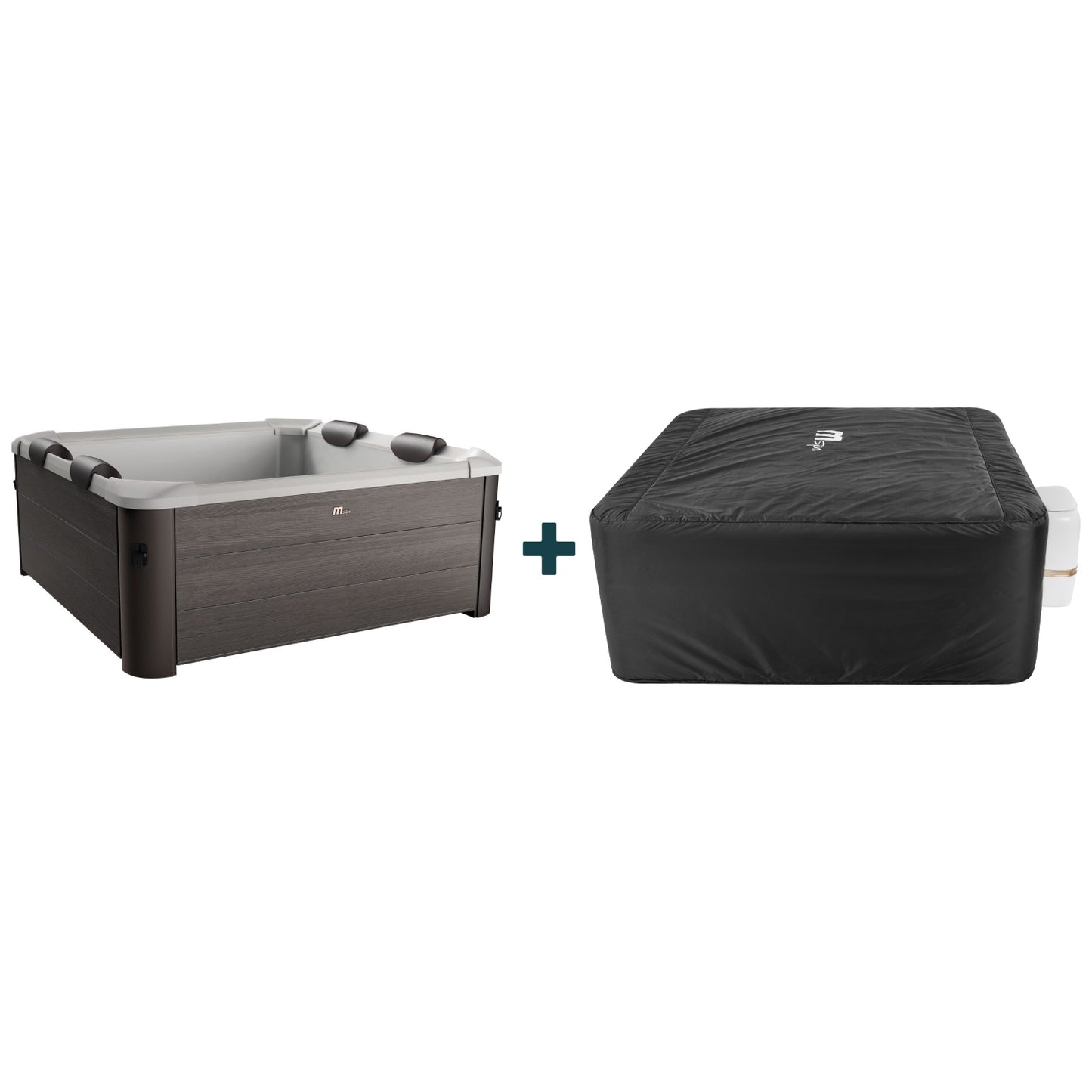 MSpa Tribeca Hot Tub With Cover (Bundle) - Hot Tub Shop