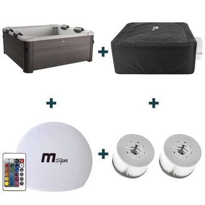 MSpa Tribeca Hot Tub Luxury Bundle - Hot Tub Shop