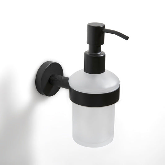 Origins Living Turner Soap Dispenser Wall Mounted Matt Black - Hot Tub Shop