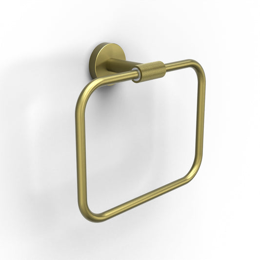 Origins Living Turner Towel Ring Brushed Brass