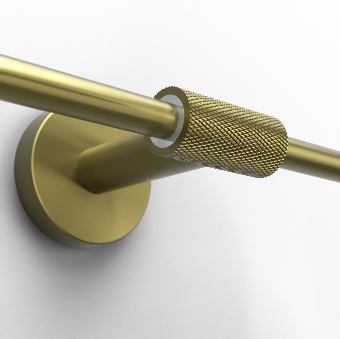 Origins Living Turner Towel Ring Brushed Brass