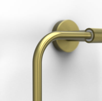 Origins Living Turner Towel Ring Brushed Brass