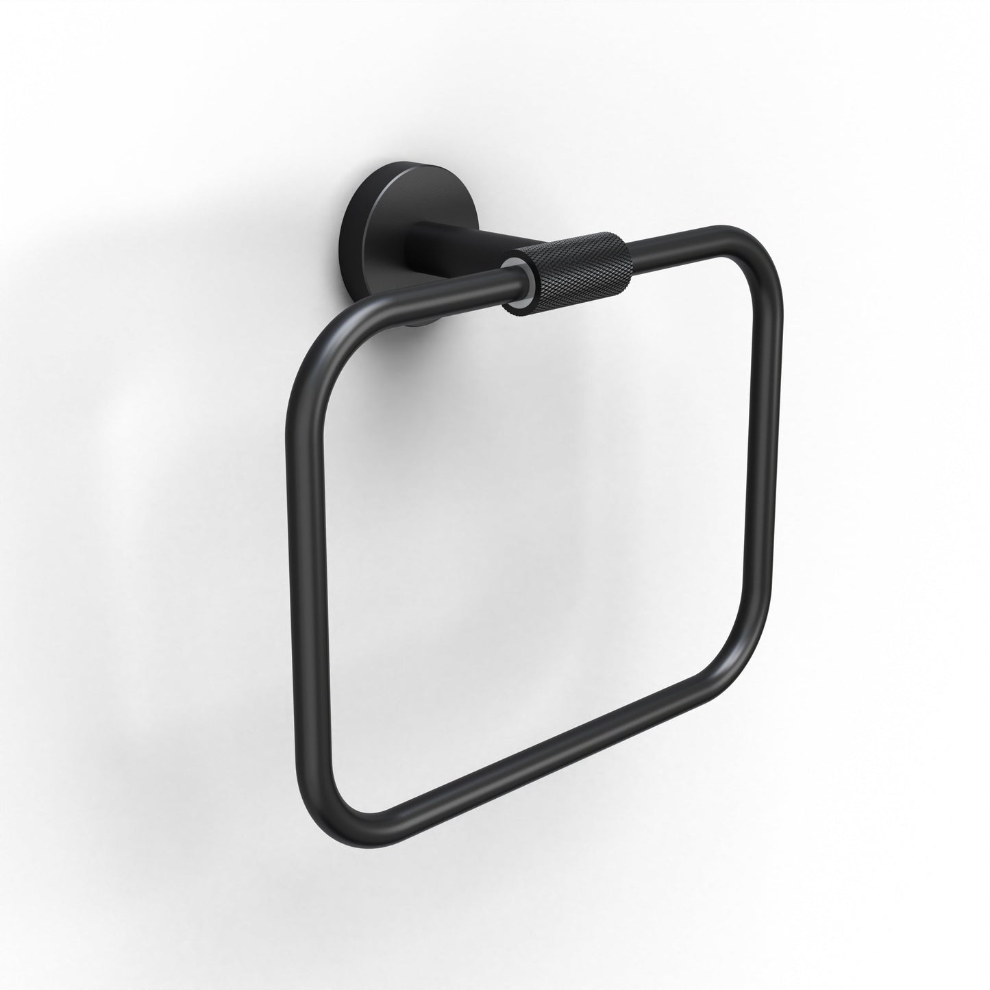 Origins Living Turner Towel Ring Matt Black