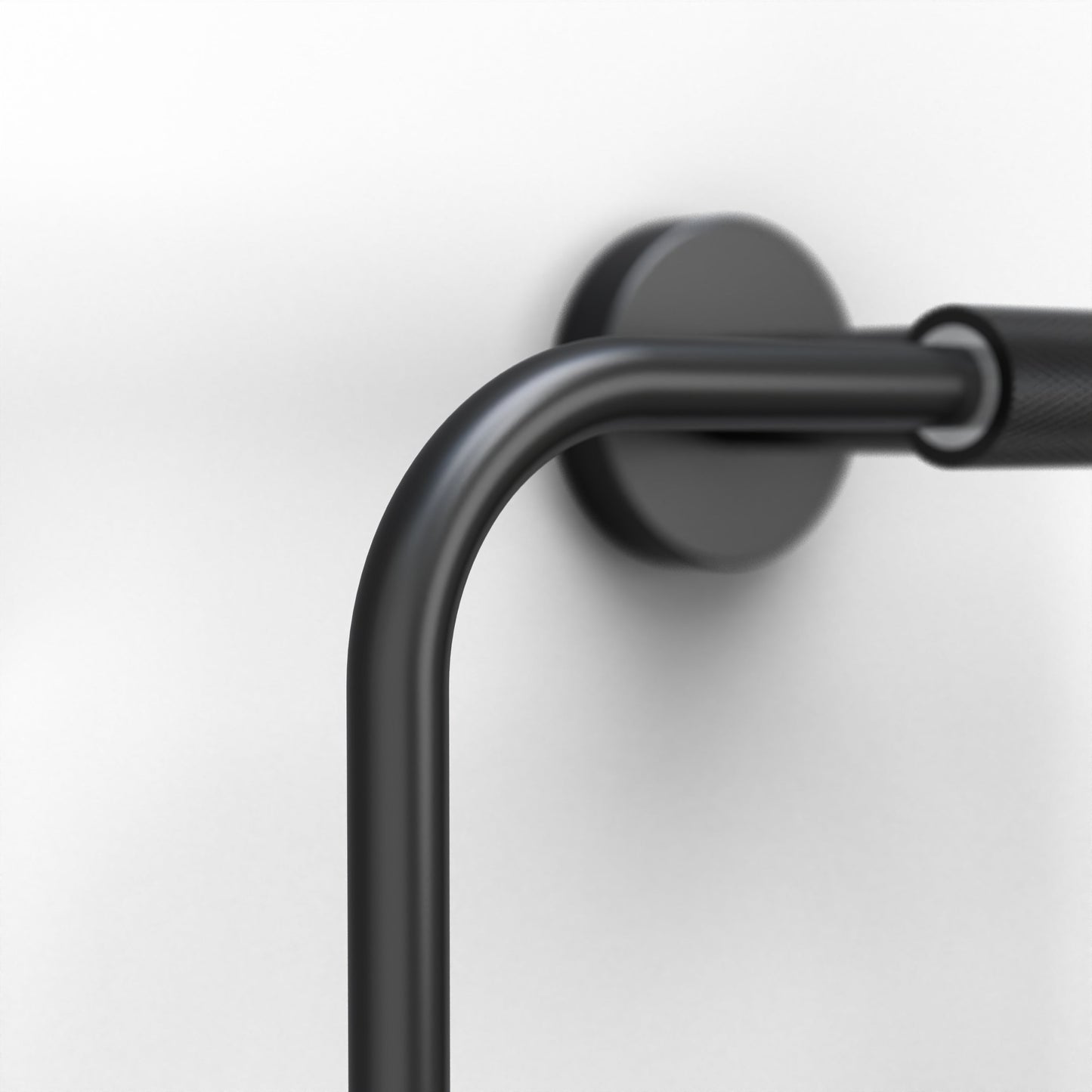 Origins Living Turner Towel Ring Matt Black