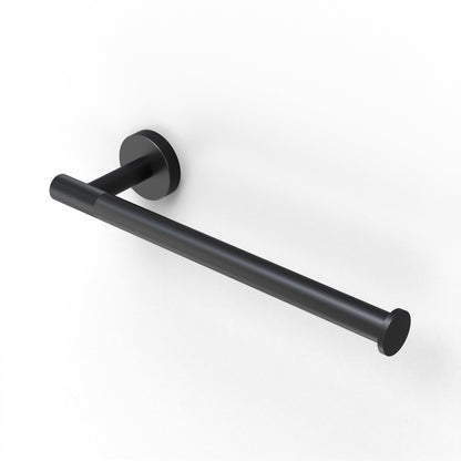 Origins Living Turner Open Towel Bar Matt Black - Hot Tub Shop