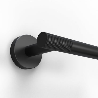 Origins Living Turner Open Towel Bar Matt Black - Hot Tub Shop