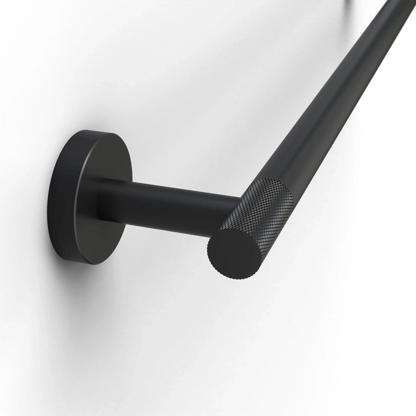 Origins Living Turner Towel Rail 35cm Matt Black - Hot Tub Shop
