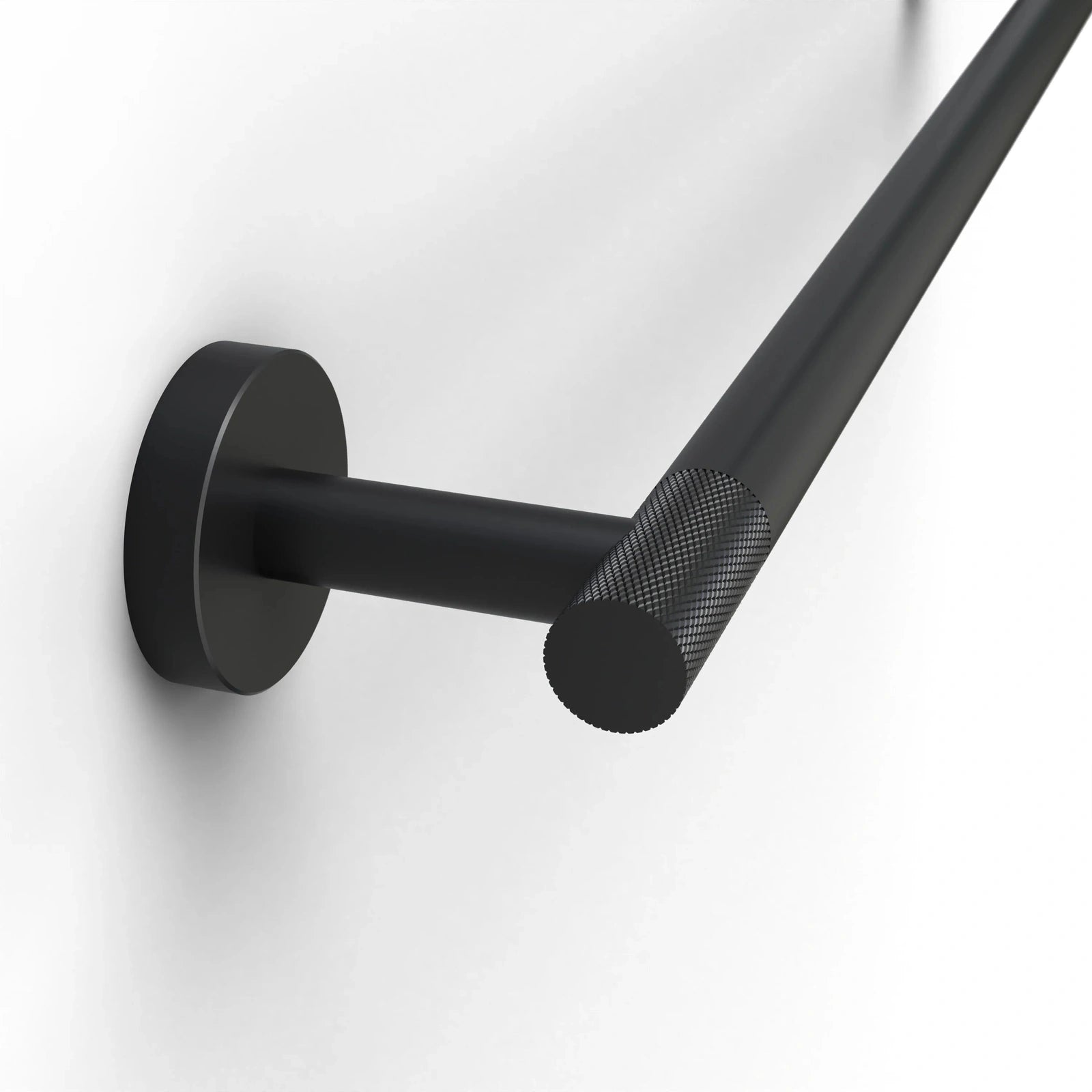 Origins Living Turner Towel Rail 35cm Matt Black - Hot Tub Shop