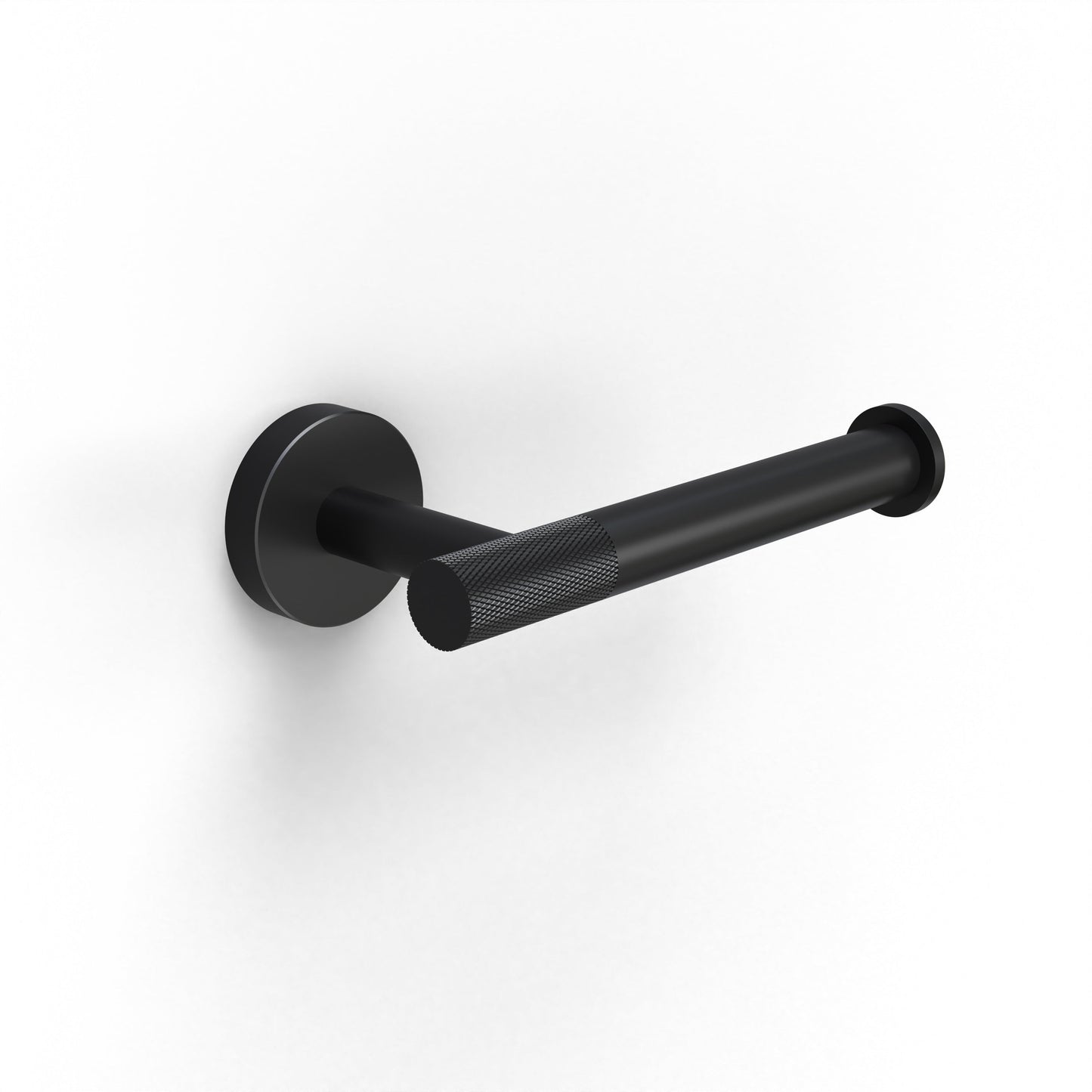 Origins Living Turner Open Toilet Roll Holder Matt Black - Hot Tub Shop