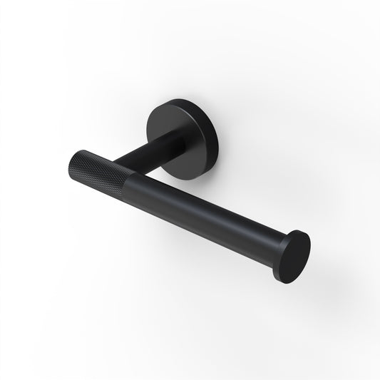 Origins Living Turner Open Toilet Roll Holder Matt Black - Hot Tub Shop