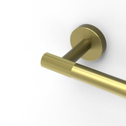 Origins Living Turner Open Toilet Roll Holder Brushed Brass - Hot Tub Shop