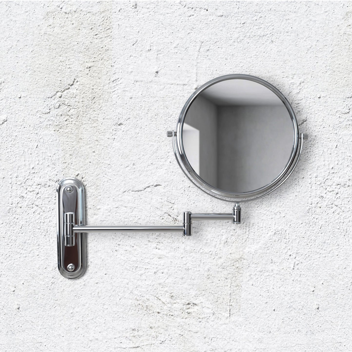 Origins Living Taylor Reversible 5 X Magnifying Wall Mirror Chrome
