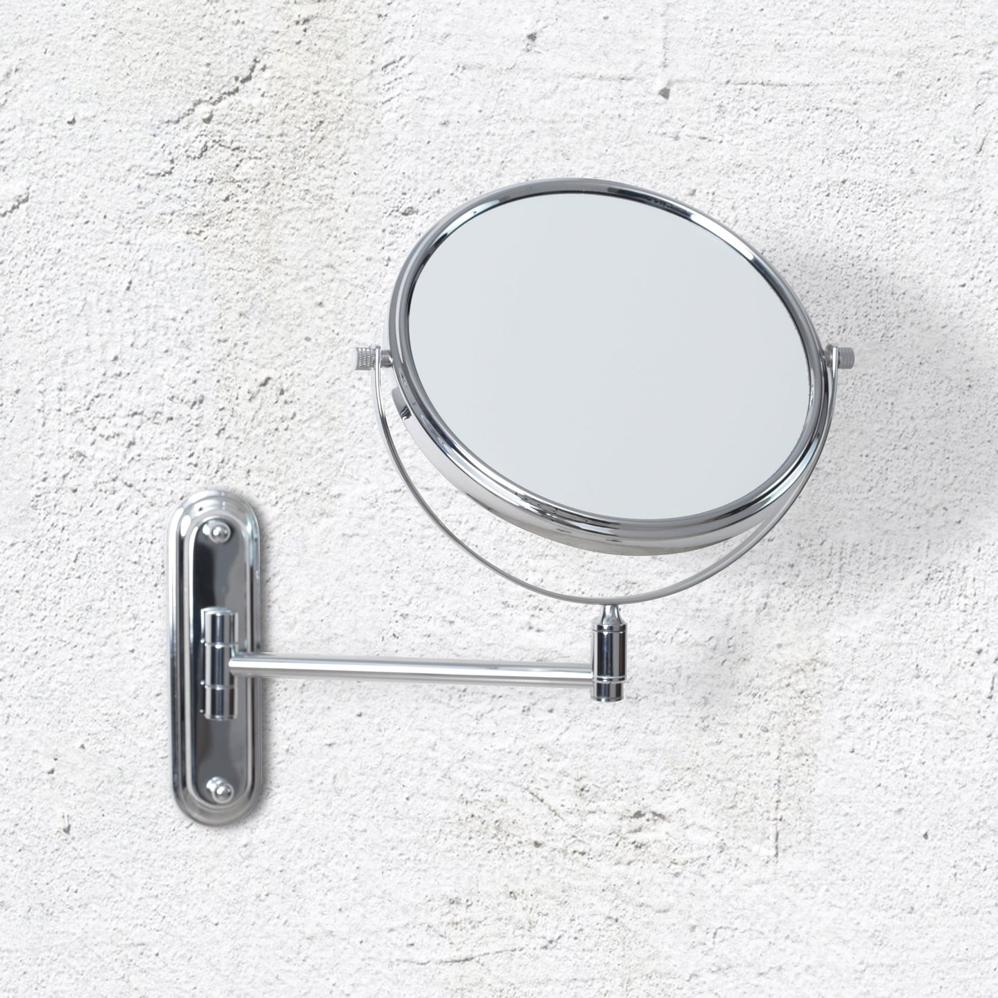 Origins Living Taylor Reversible 5 X Magnifying Wall Mirror Chrome