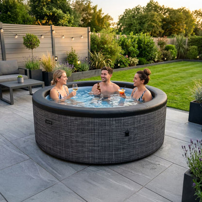 Tahoe | 4/6-Person Eco Foam Hot Tub | Built-In Integrated Heater | UKCA