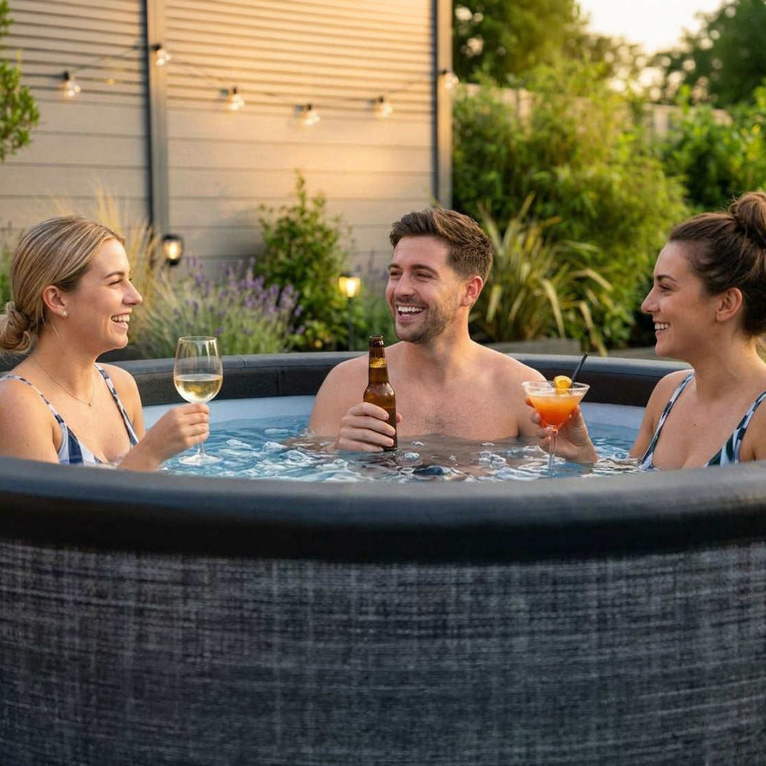 Tahoe | 4/6-Person Eco Foam Hot Tub | Built-In Integrated Heater | UKCA