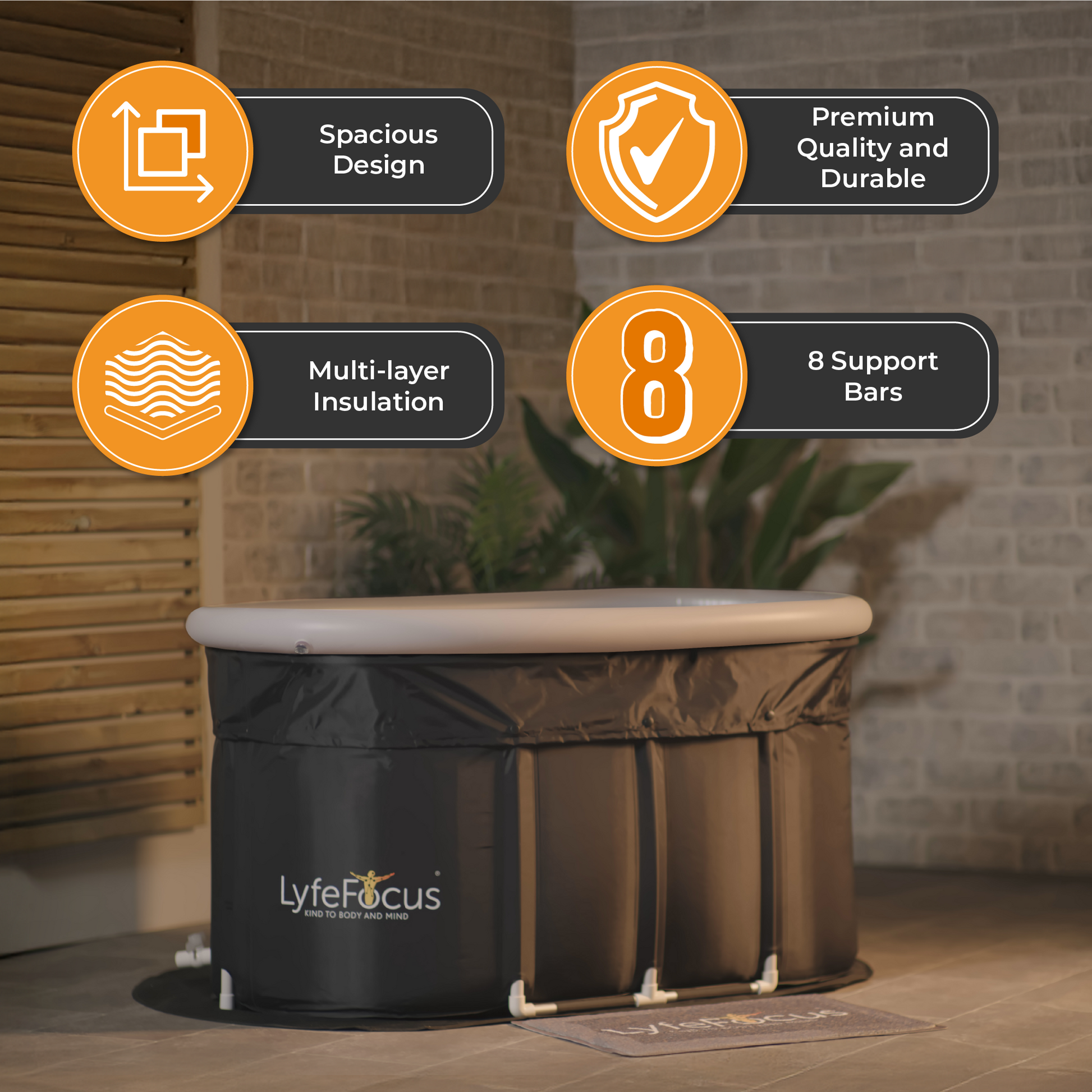 Ice Bath (White Top) - Hot Tub Shop