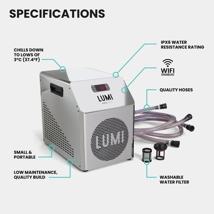 Lumi Mini Ultra Chiller - Hot Tub Shop