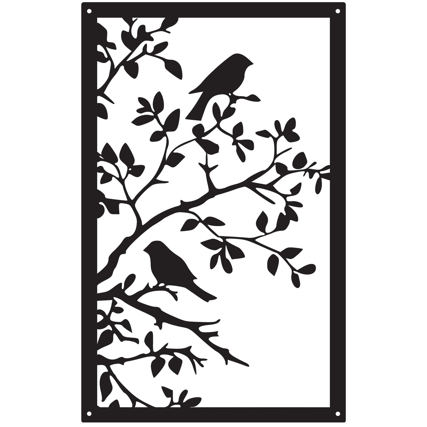 Song Birds in the Tree, SunCatcher Acrylic Wall Art Design - Hot Tub Shop