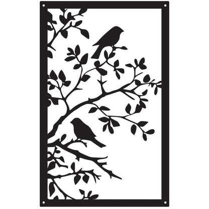 Song Birds in the Tree, SunCatcher Acrylic Wall Art Design - Hot Tub Shop