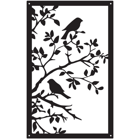Song Birds in the Tree, SunCatcher Acrylic Wall Art Design - Hot Tub Shop