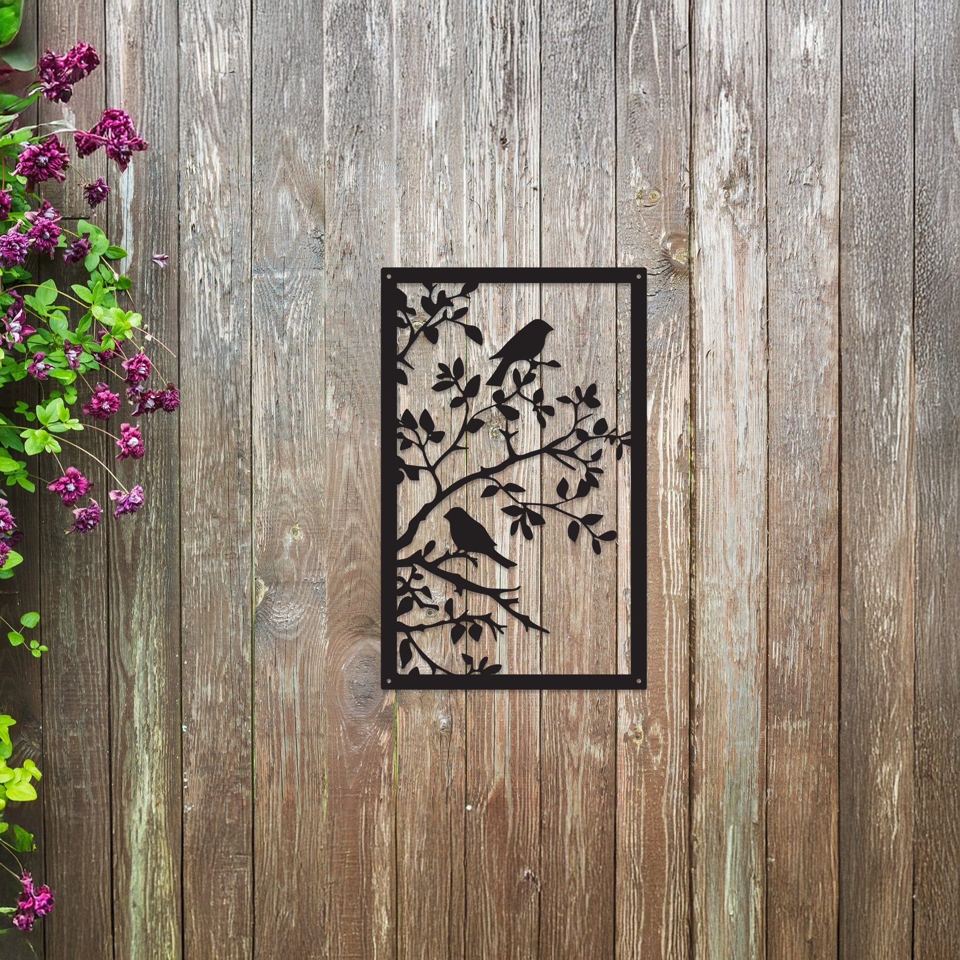 Song Birds in the Tree, SunCatcher Acrylic Wall Art Design - Hot Tub Shop