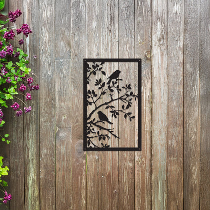 Song Birds in the Tree, SunCatcher Acrylic Wall Art Design - Hot Tub Shop