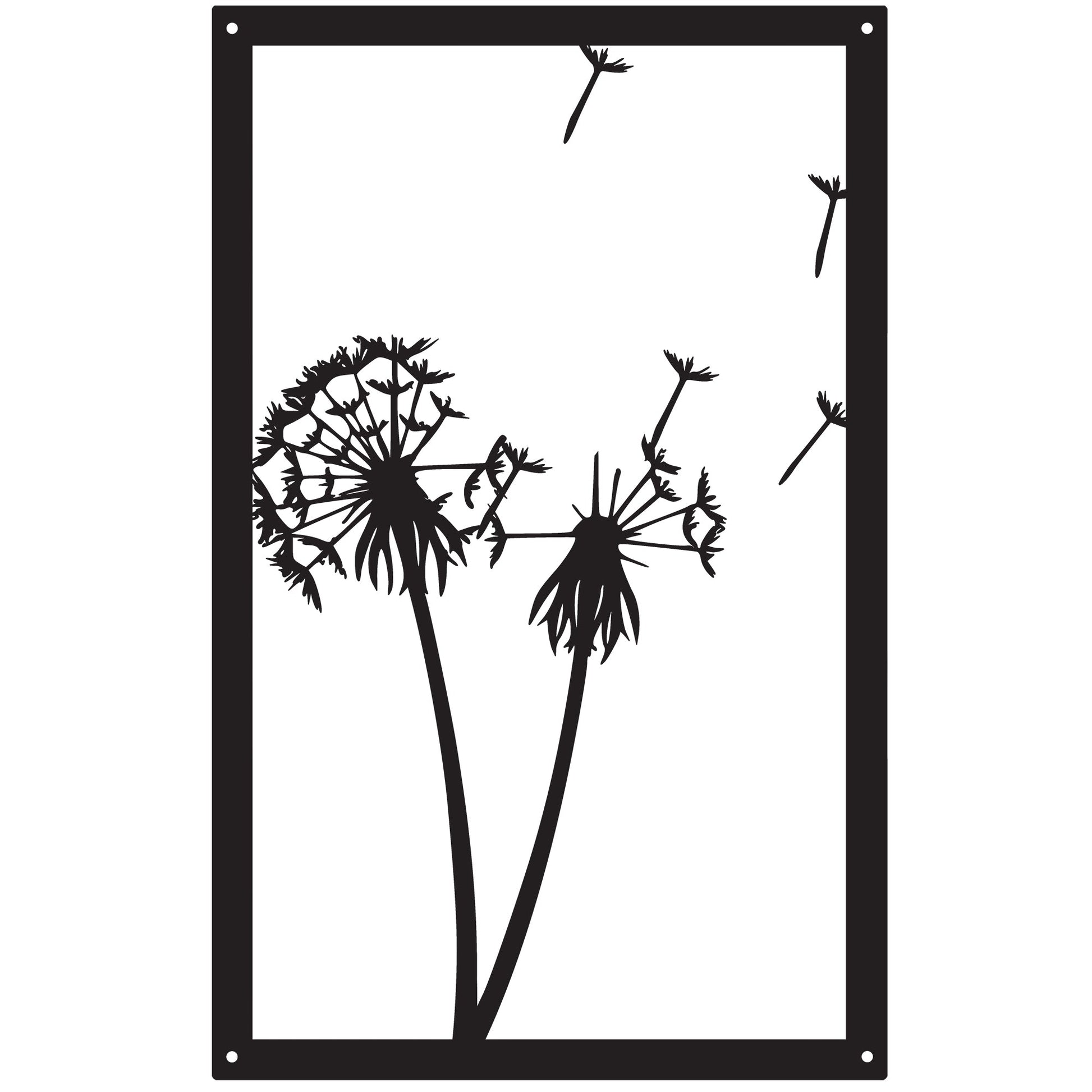 Dandelion in the Wind, SunCatcher Acrylic Wall Art Design - Hot Tub Shop