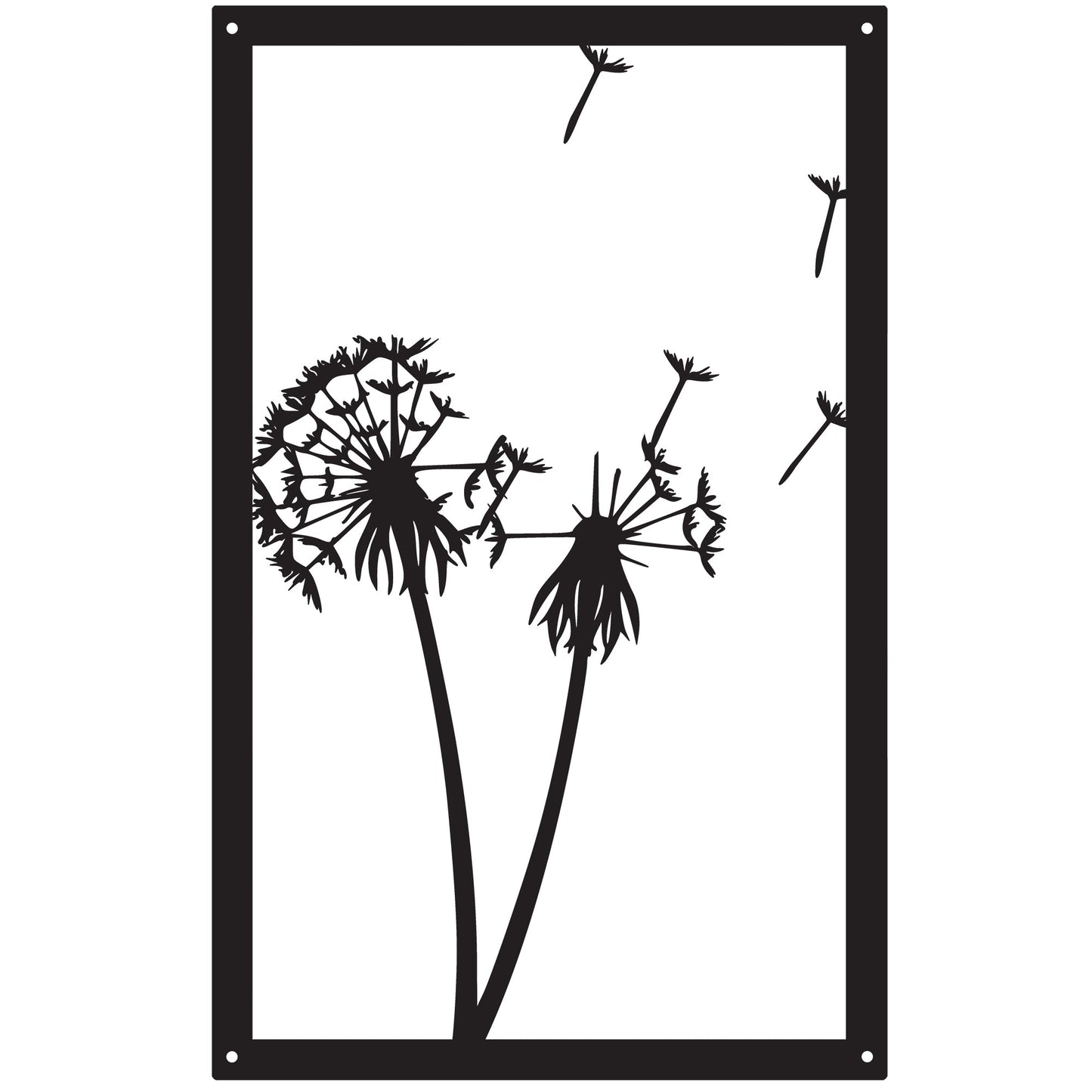 Dandelion in the Wind, SunCatcher Acrylic Wall Art Design - Hot Tub Shop