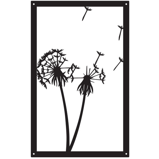 Dandelion in the Wind, SunCatcher Acrylic Wall Art Design - Hot Tub Shop