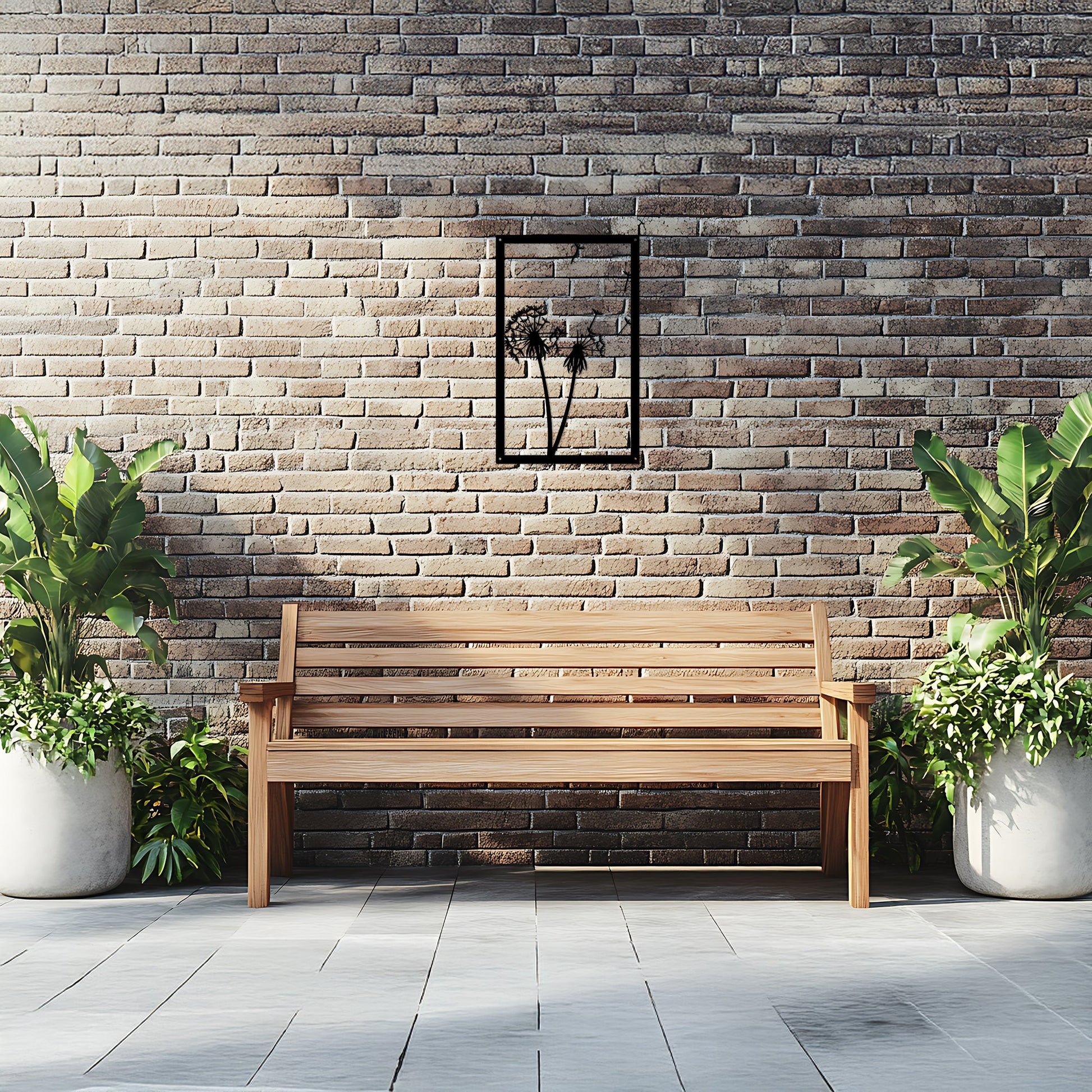 Dandelion in the Wind, SunCatcher Acrylic Wall Art Design - Hot Tub Shop