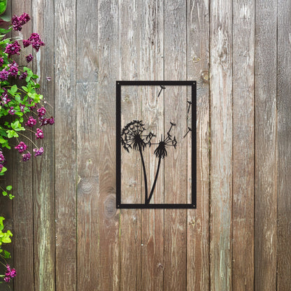 Dandelion in the Wind, SunCatcher Acrylic Wall Art Design - Hot Tub Shop