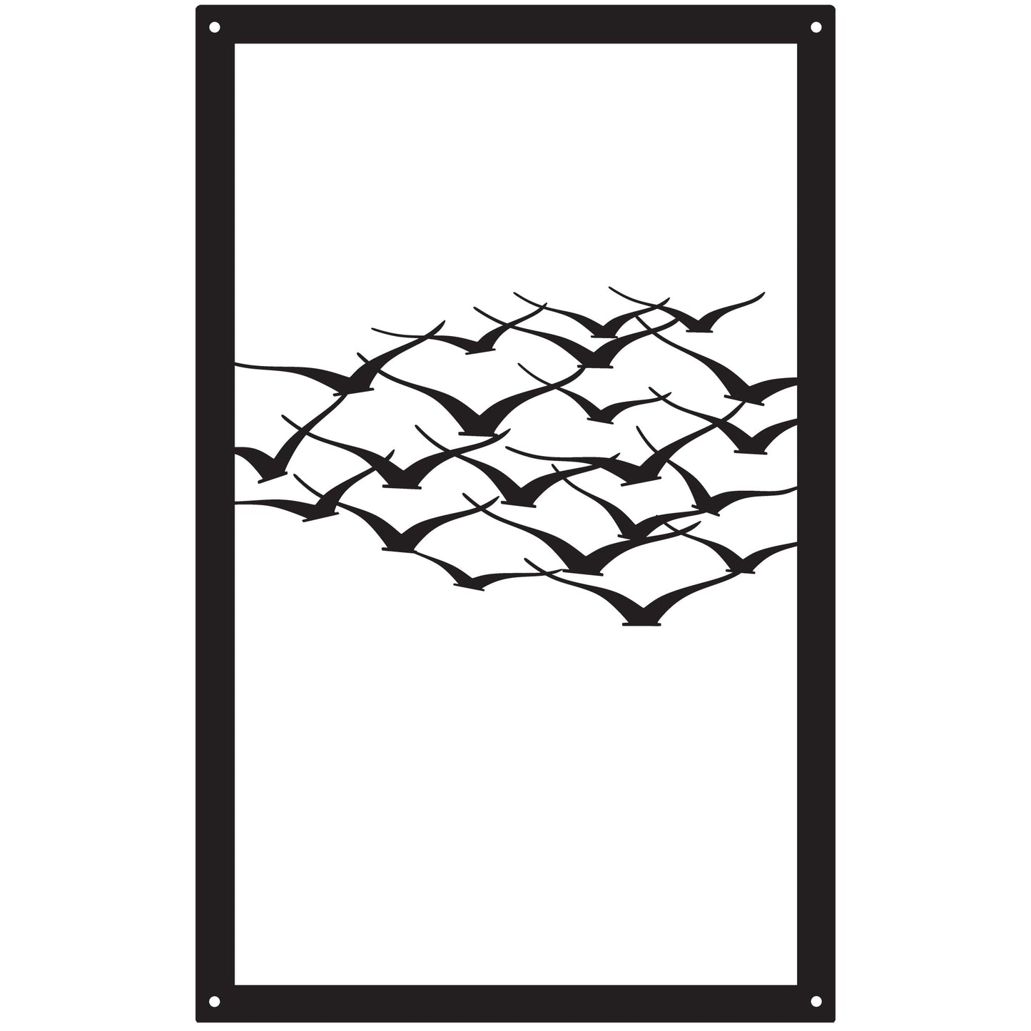 Flock of Birds, SunCatcher Acrylic Wall Art Design - Hot Tub Shop
