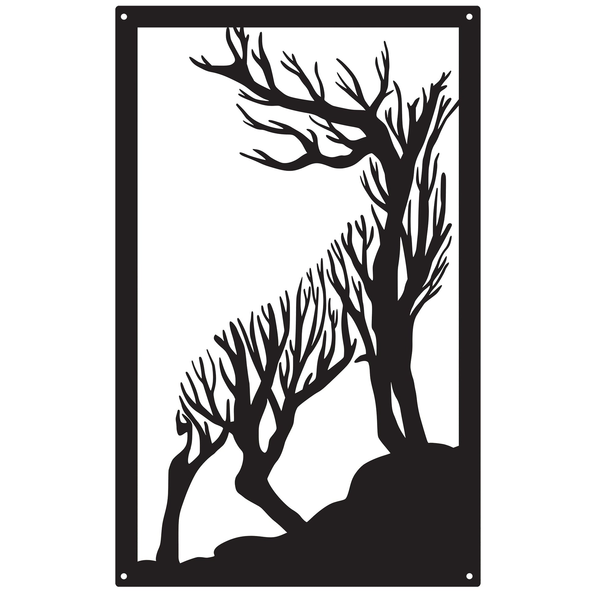 Roaring Stag, SunCatcher Wall Art Highland Stag Design - Hot Tub Shop