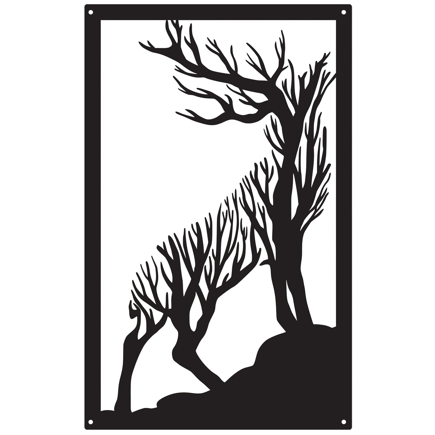 Roaring Stag, SunCatcher Wall Art Highland Stag Design - Hot Tub Shop