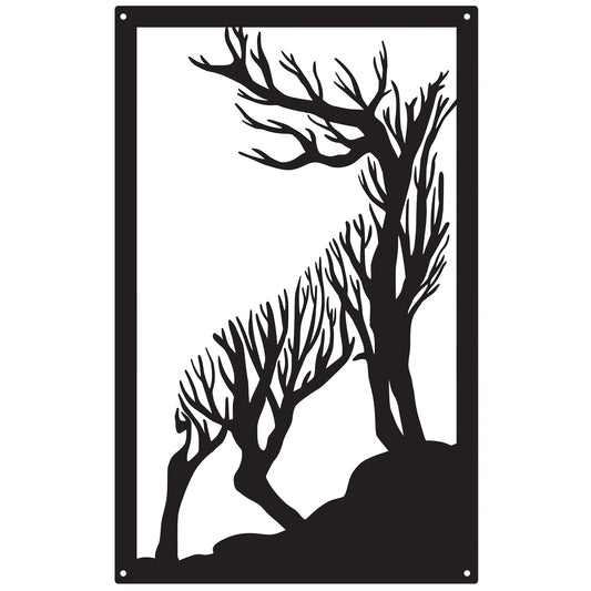 Roaring Stag, SunCatcher Wall Art Highland Stag Design - Hot Tub Shop