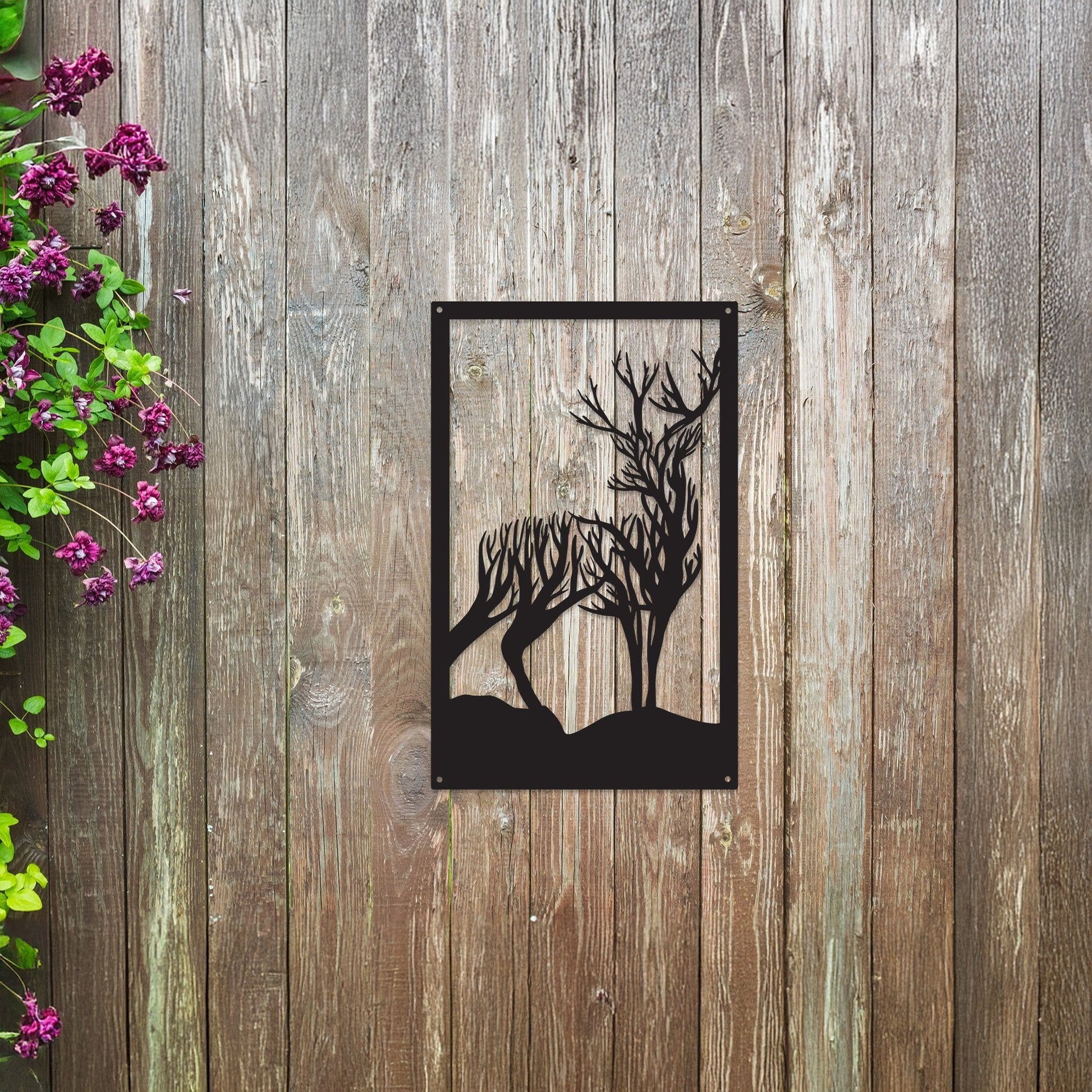 Turning Stag, SunCatcher Wall Art Highland Stag Design - Hot Tub Shop