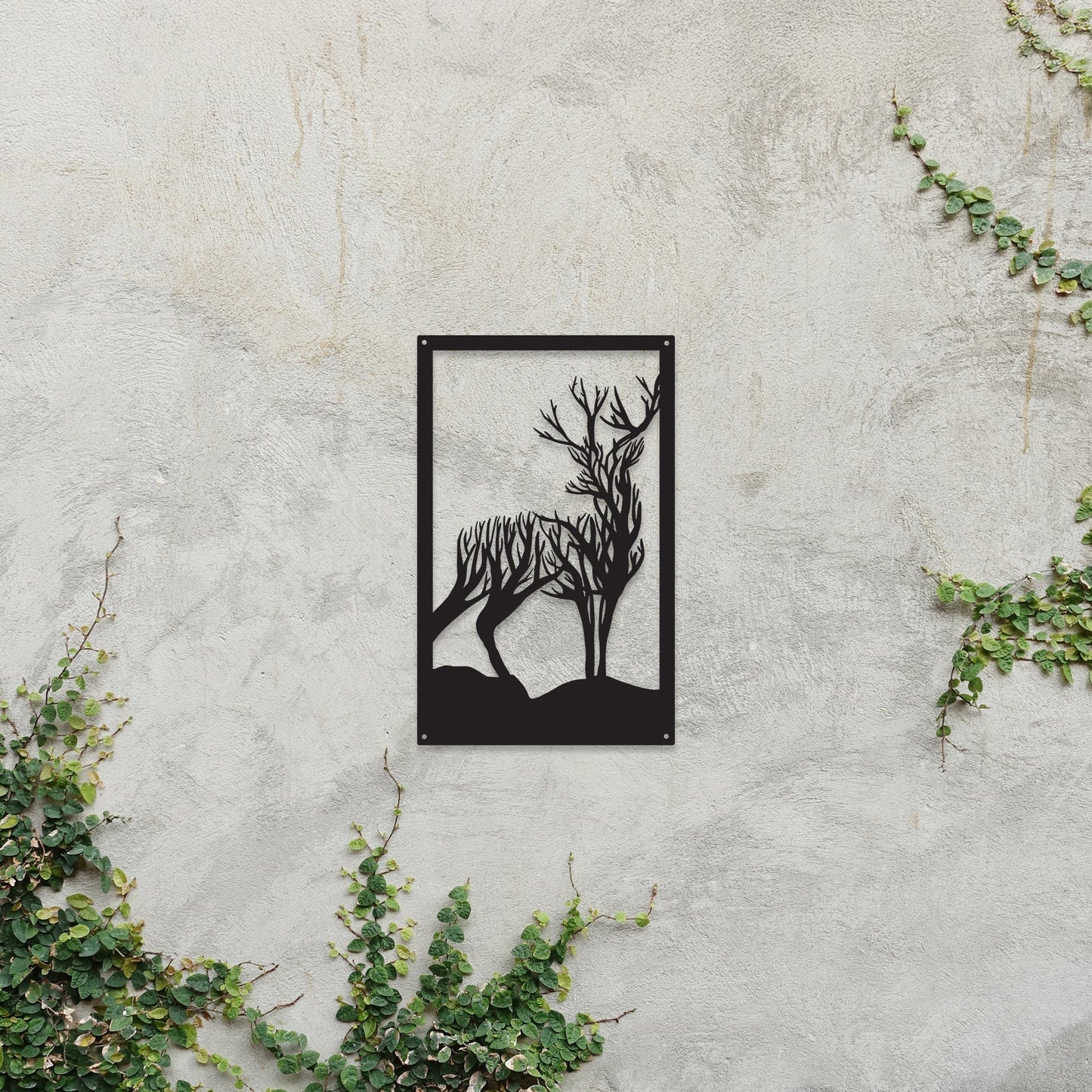 Turning Stag, SunCatcher Wall Art Highland Stag Design - Hot Tub Shop