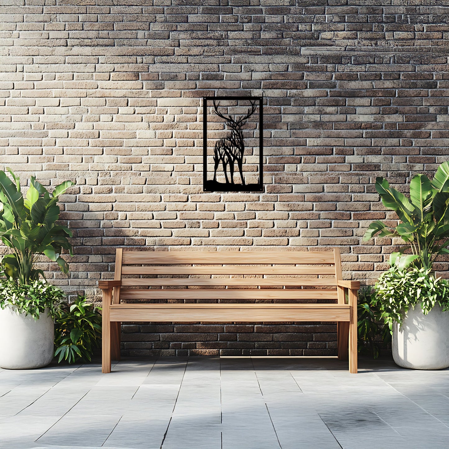 Staring Stag, SunCatcher Wall Art Highland Stag Design - Hot Tub Shop