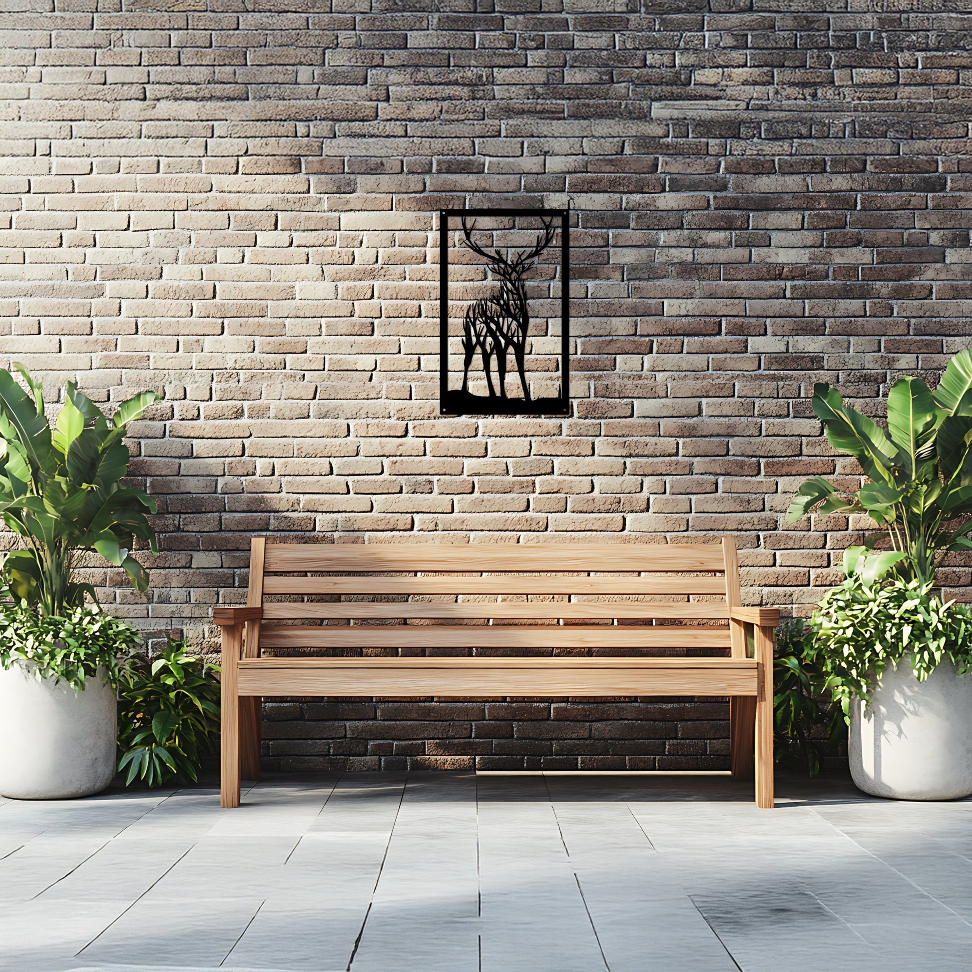 Staring Stag, SunCatcher Wall Art Highland Stag Design - Hot Tub Shop
