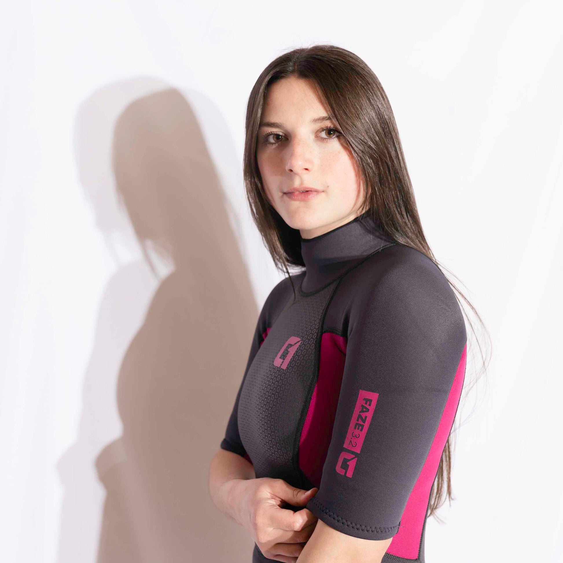 Womens 3/2mm Summer Wetsuit FAZE Shorty - Hot Tub Shop
